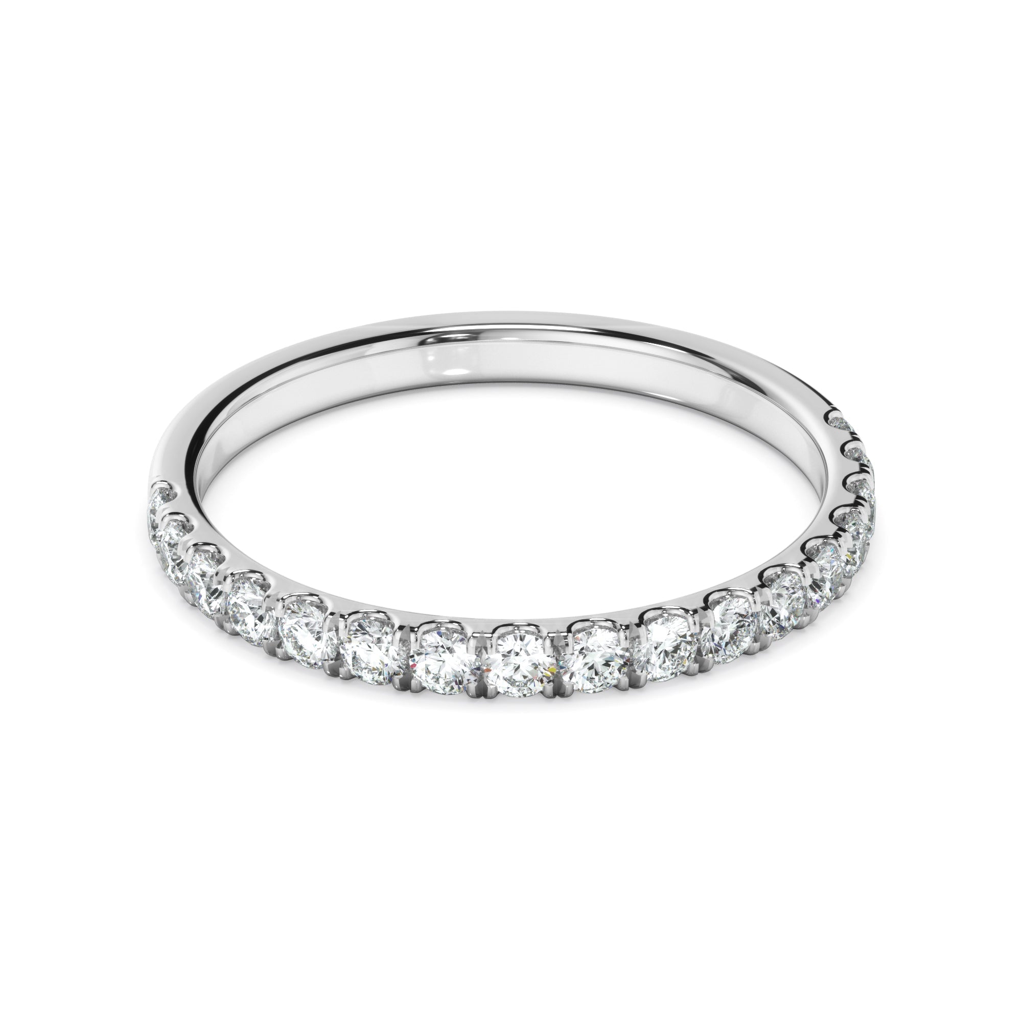 Diamond Claw Set Wedding Ring