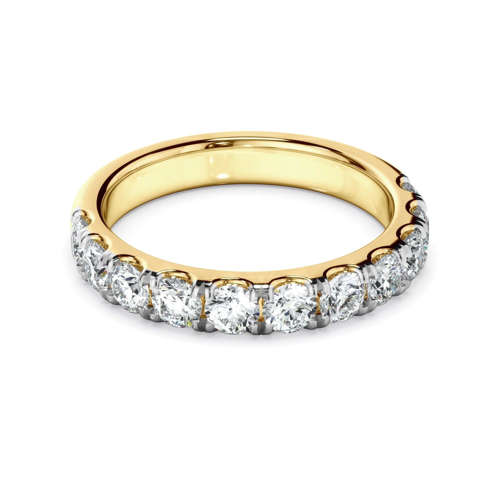 Diamond Claw Set Wedding Ring